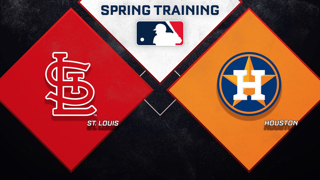 St. Louis Cardinals vs Houston Astros