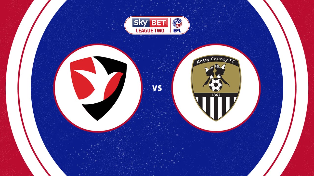 Cheltenham Town vs Notts County