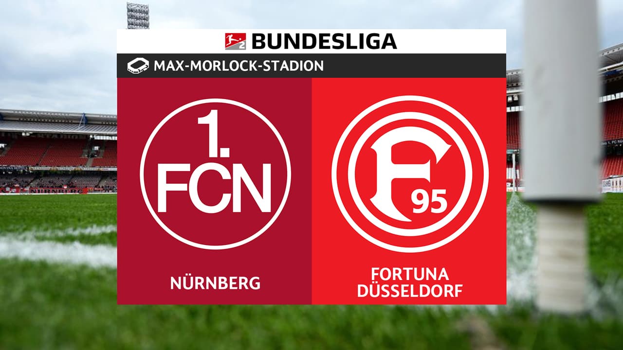 FC Nürnberg vs Fortuna Düsseldorf