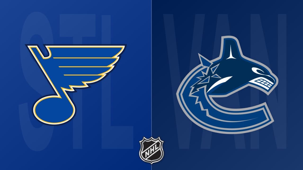Vancouver Canucks vs St. Louis Blues