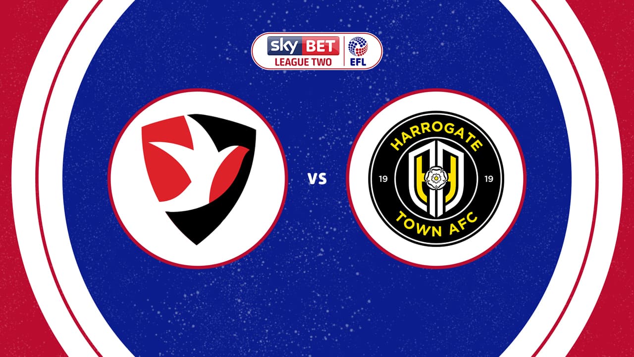 Cheltenham Town vs Harrogate Town