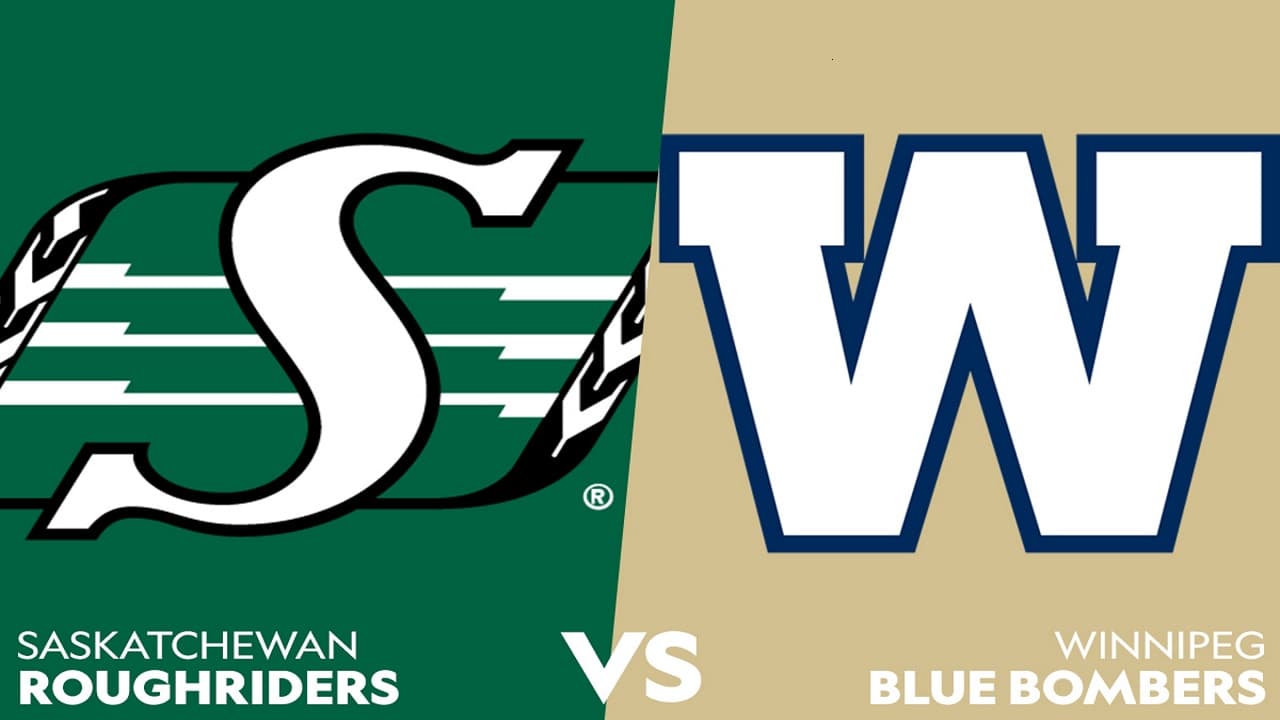 Saskatchewan Roughriders vs Winnipeg Blue Bombers