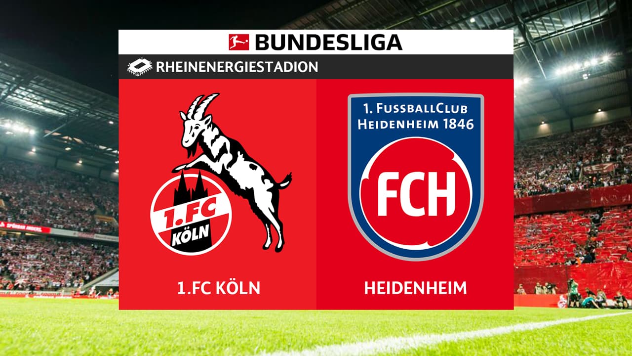 FC Köln vs FC Heidenheim