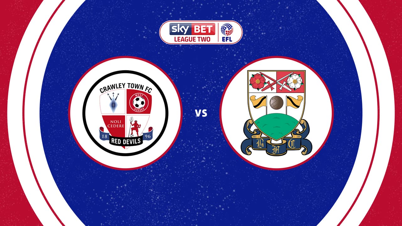 Crawley Town vs Barnet