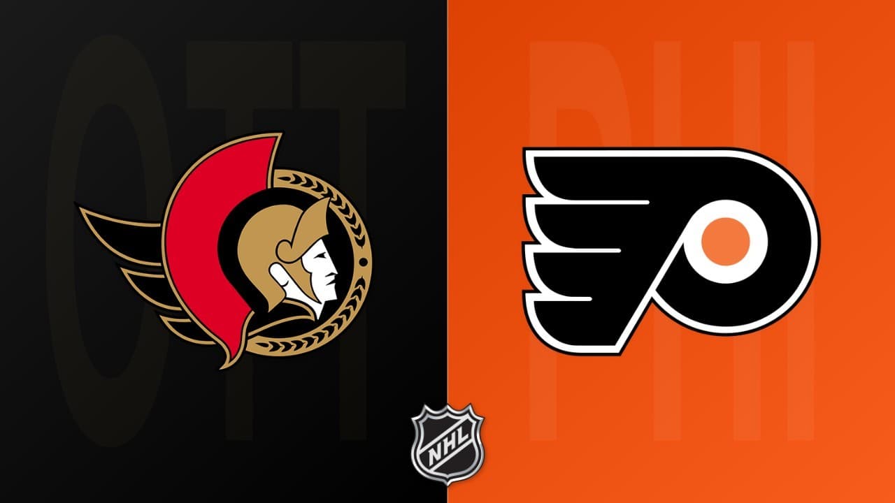 Philadelphia Flyers vs Ottawa Senators