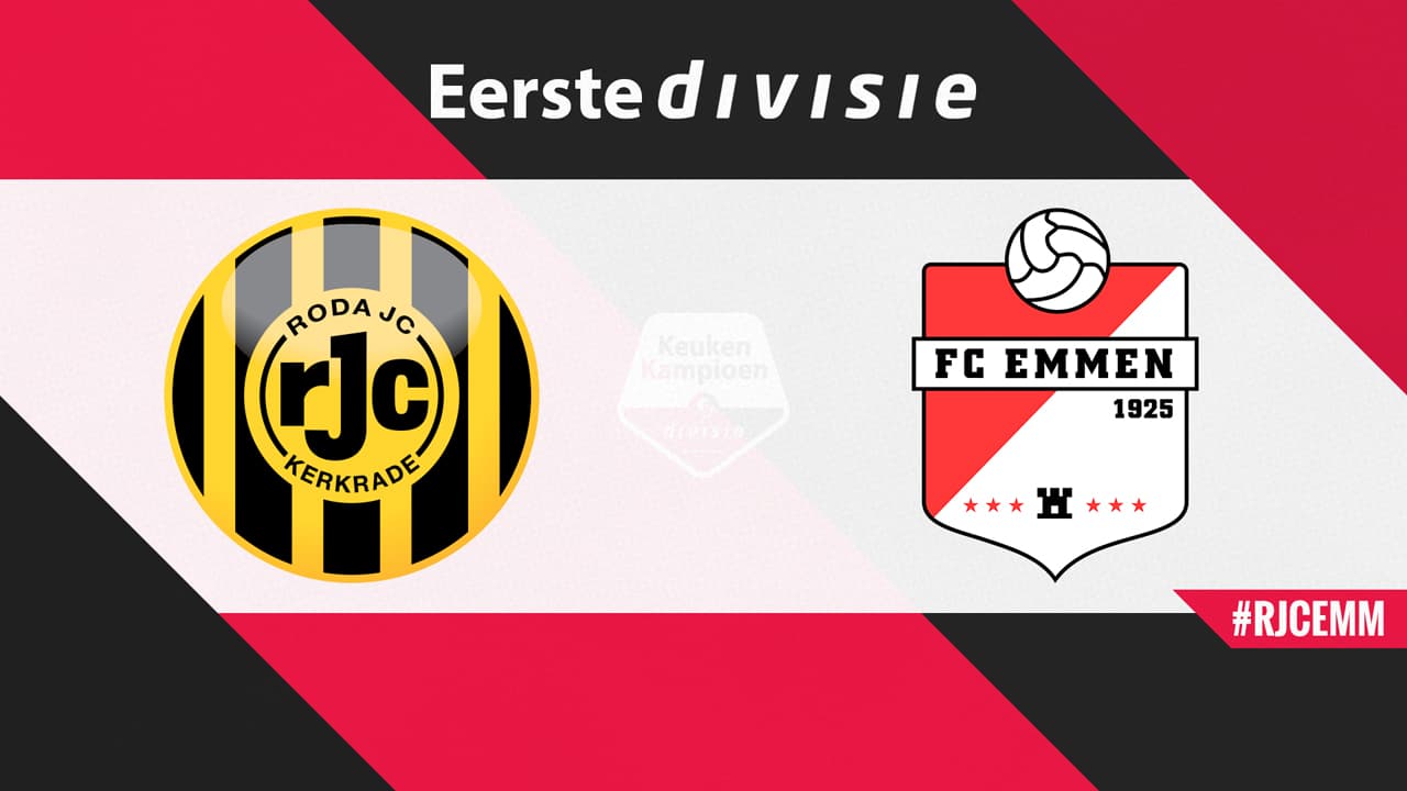 Roda JC vs FC Emmen