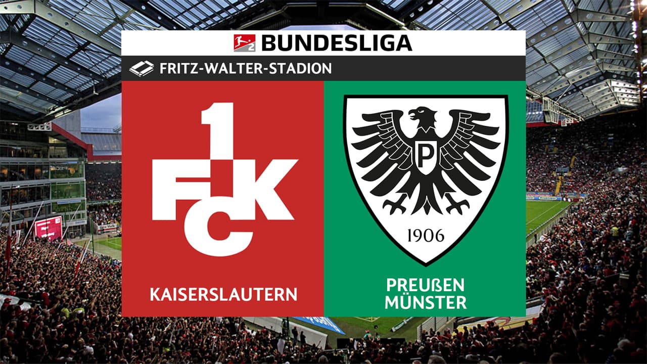 Kaiserslautern vs Preußen Münster
