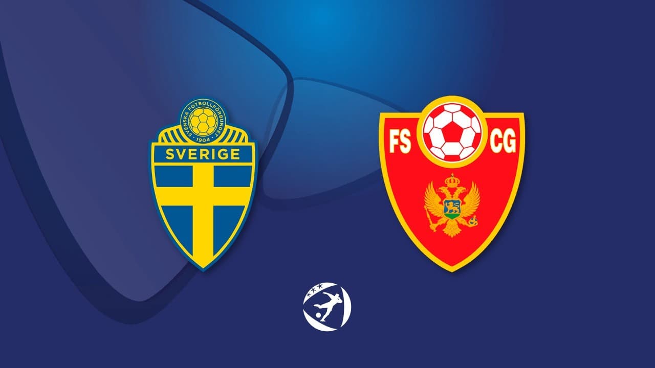 Sweden U21 vs Montenegro U21