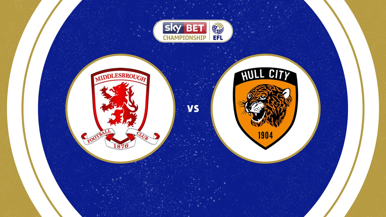 Middlesbrough vs Hull City