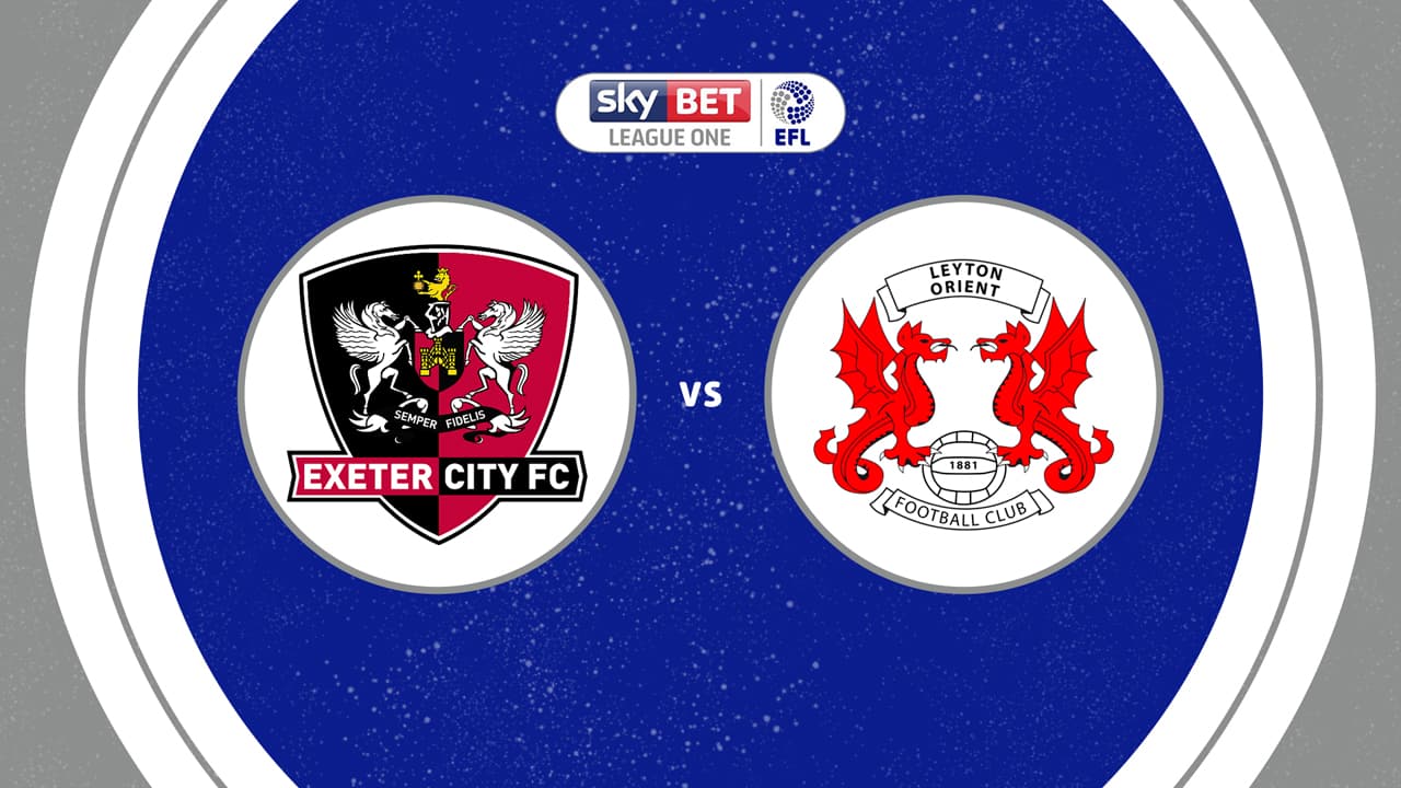 Exeter City vs Leyton Orient