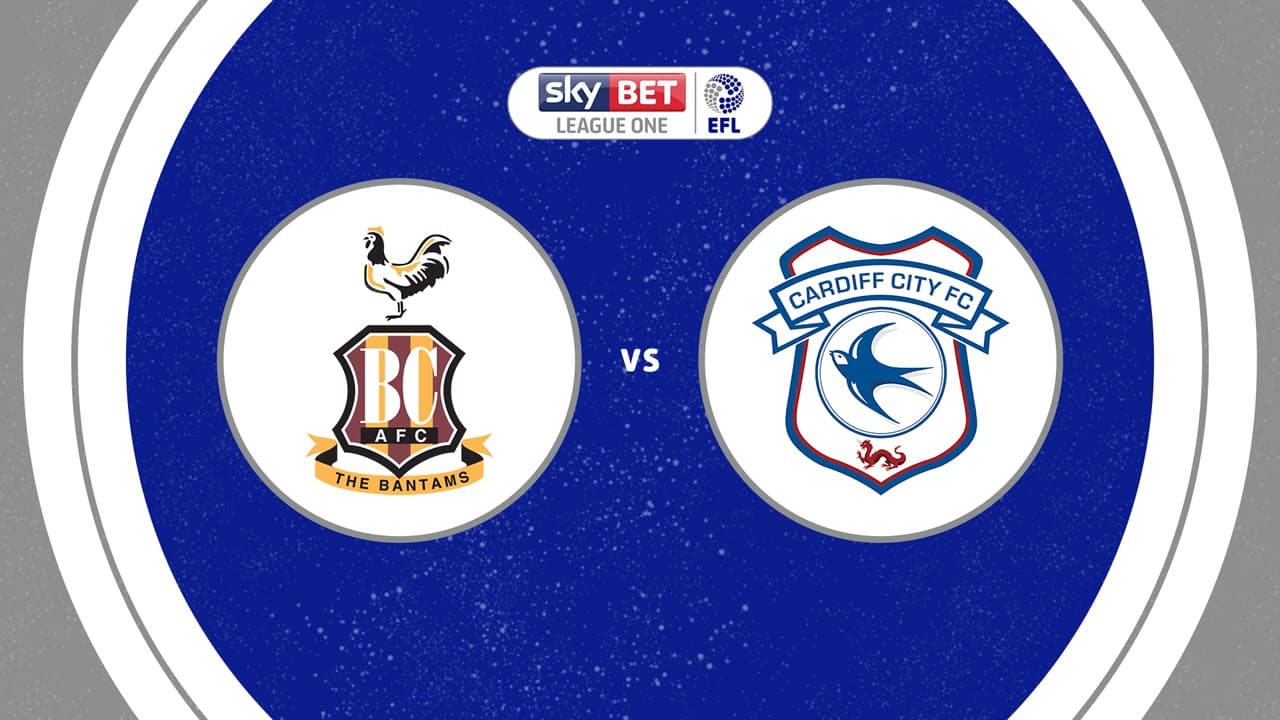 Bradford City vs Cardiff City
