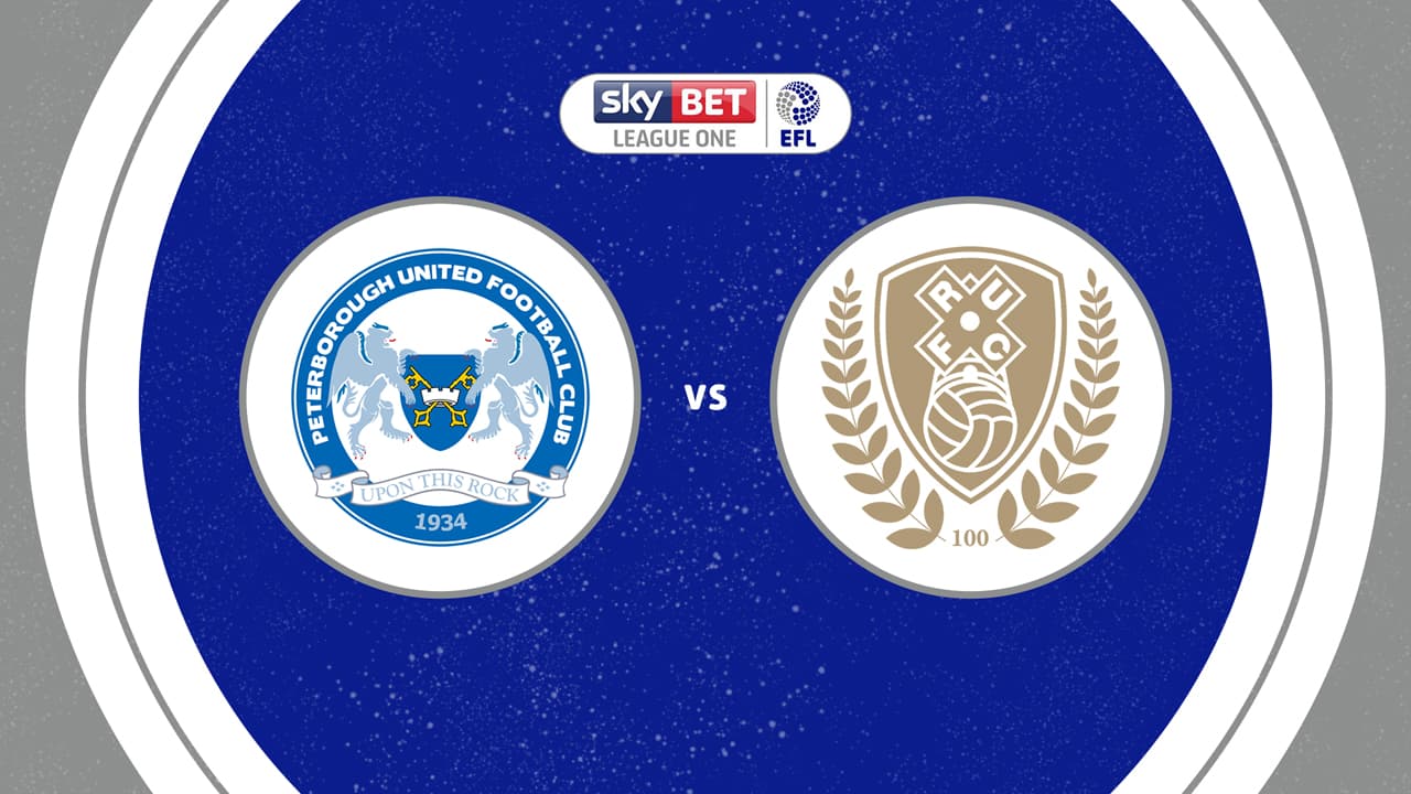 Peterborough United vs Rotherham United