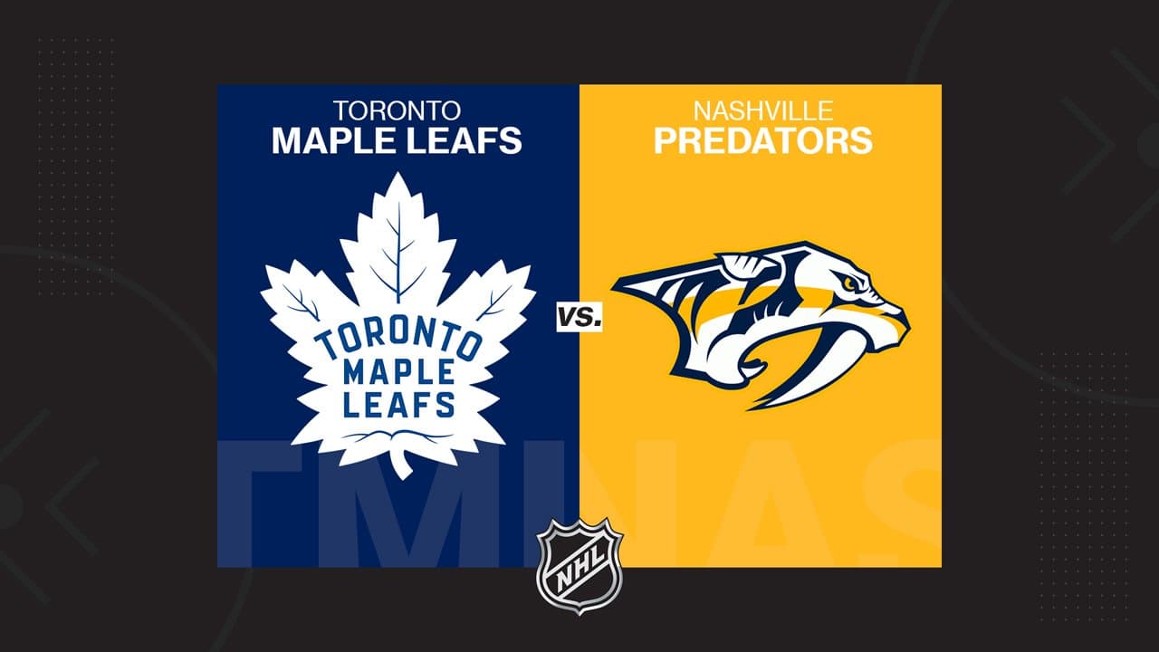 Toronto Maple Leafs vs Nashville Predators
