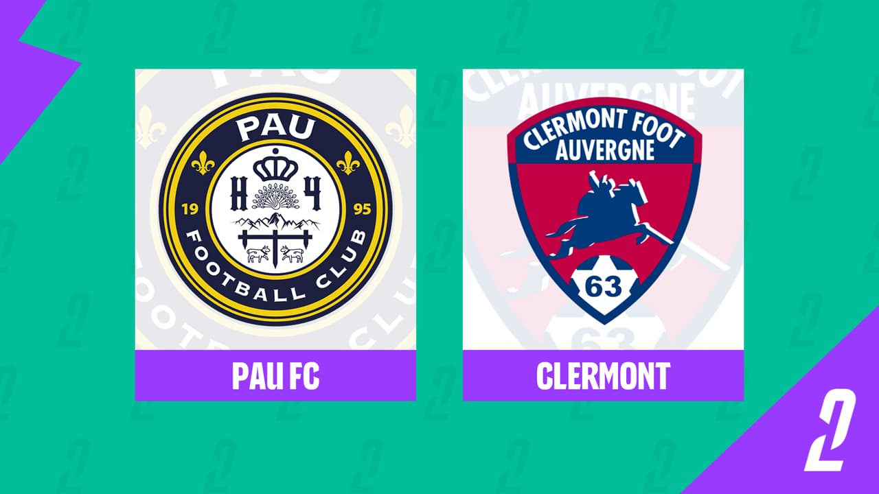 Pau FC vs Clermont Foot