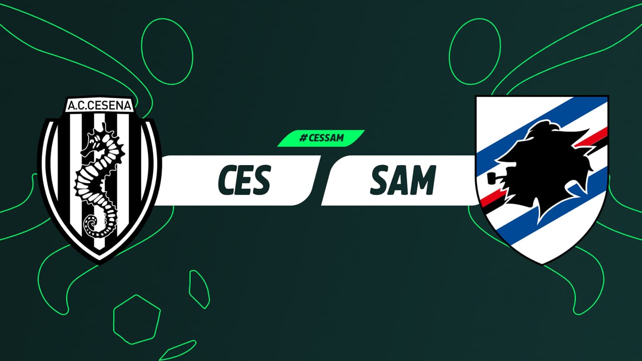 Cesena vs Sampdoria