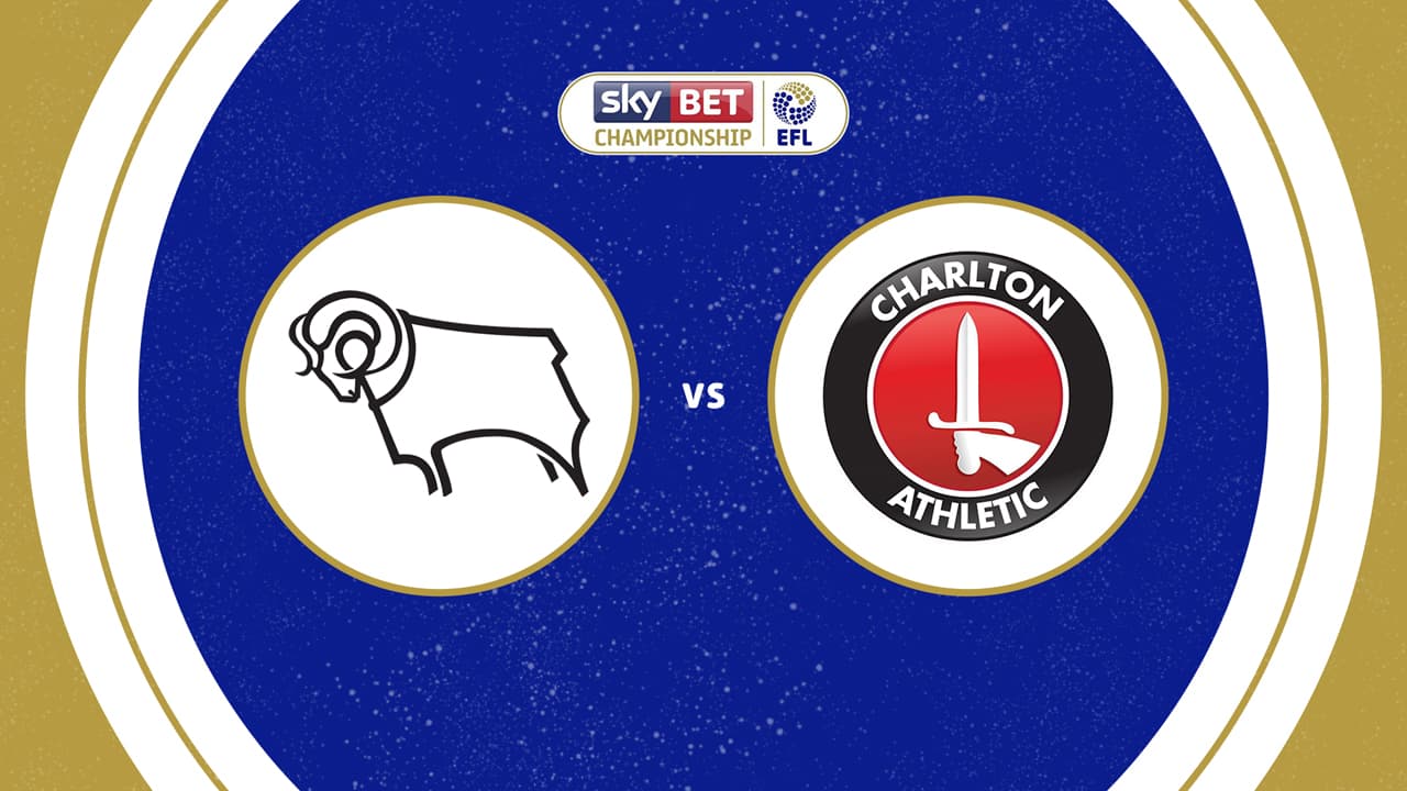 Derby County vs Charlton Athletic