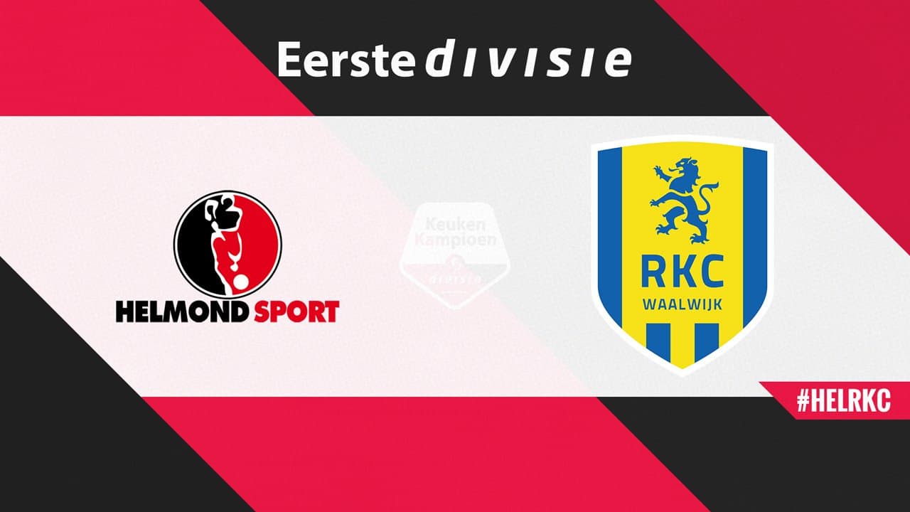 Helmond Sport vs RKC Waalwijk
