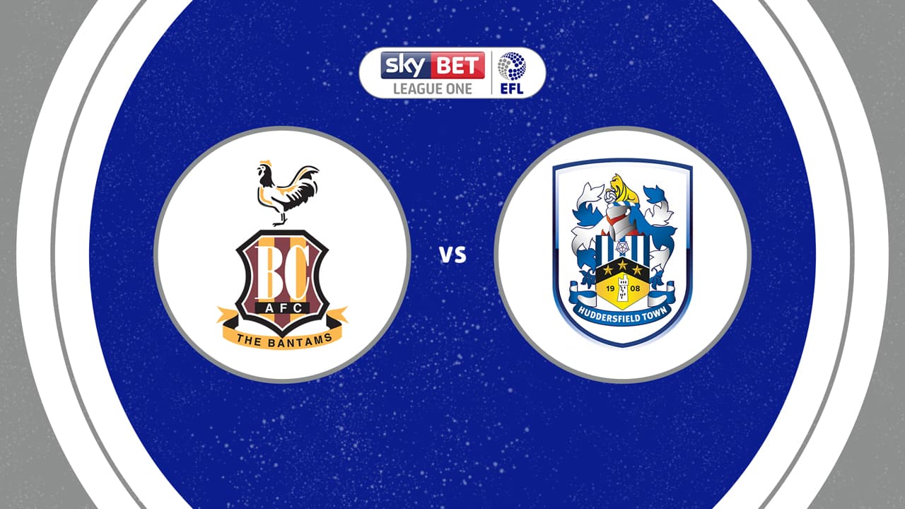 Bradford City vs Huddersfield Town