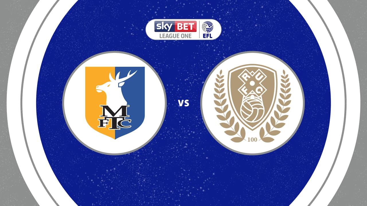 Mansfield Town vs Rotherham United
