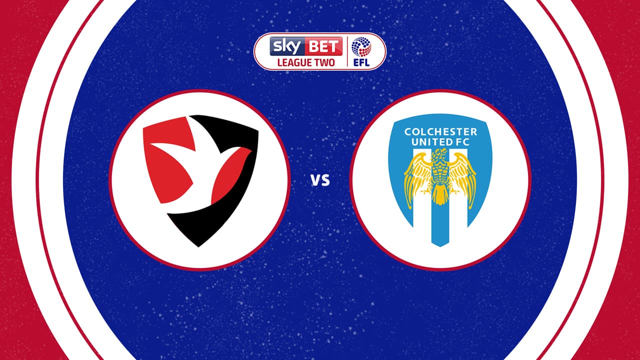 Cheltenham Town vs Colchester United