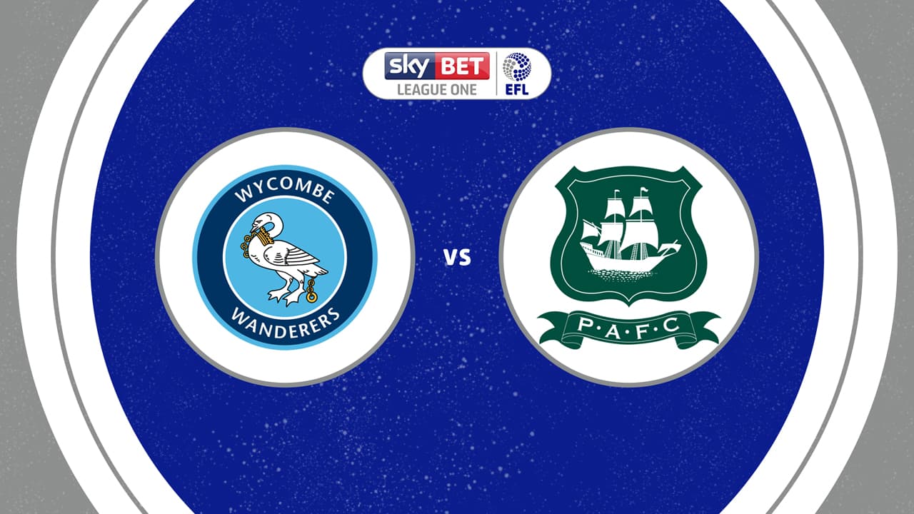 Wycombe Wanderers vs Plymouth Argyle