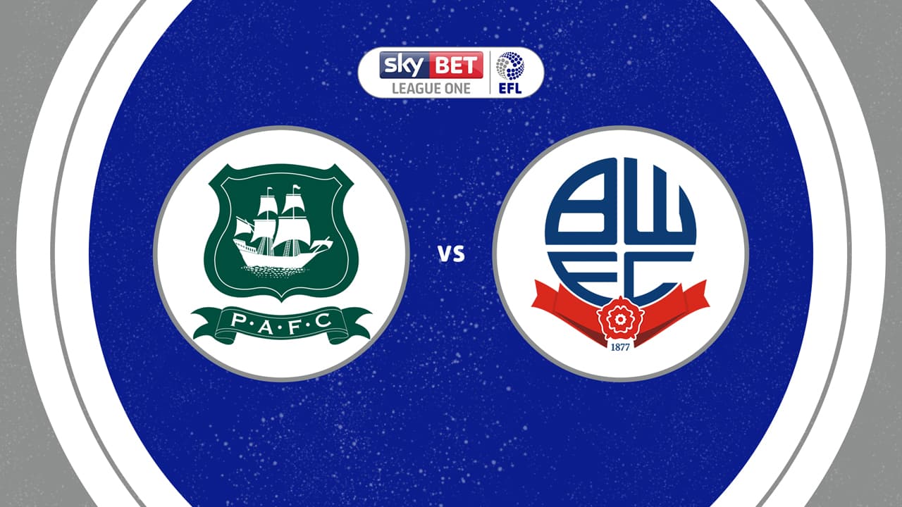 Plymouth Argyle vs Bolton Wanderers