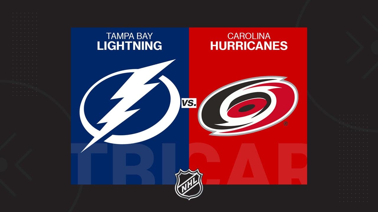 Tampa Bay Lightning vs Carolina Hurricanes