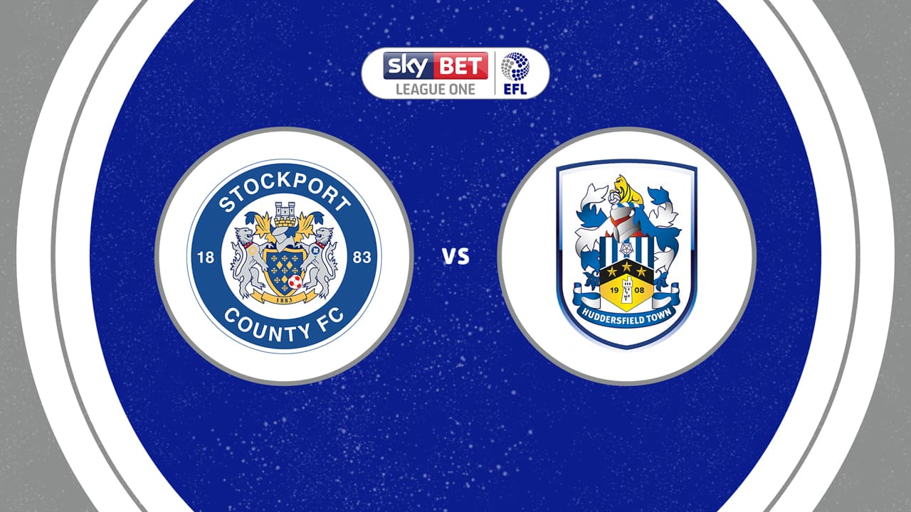 Stockport County vs Huddersfield Town