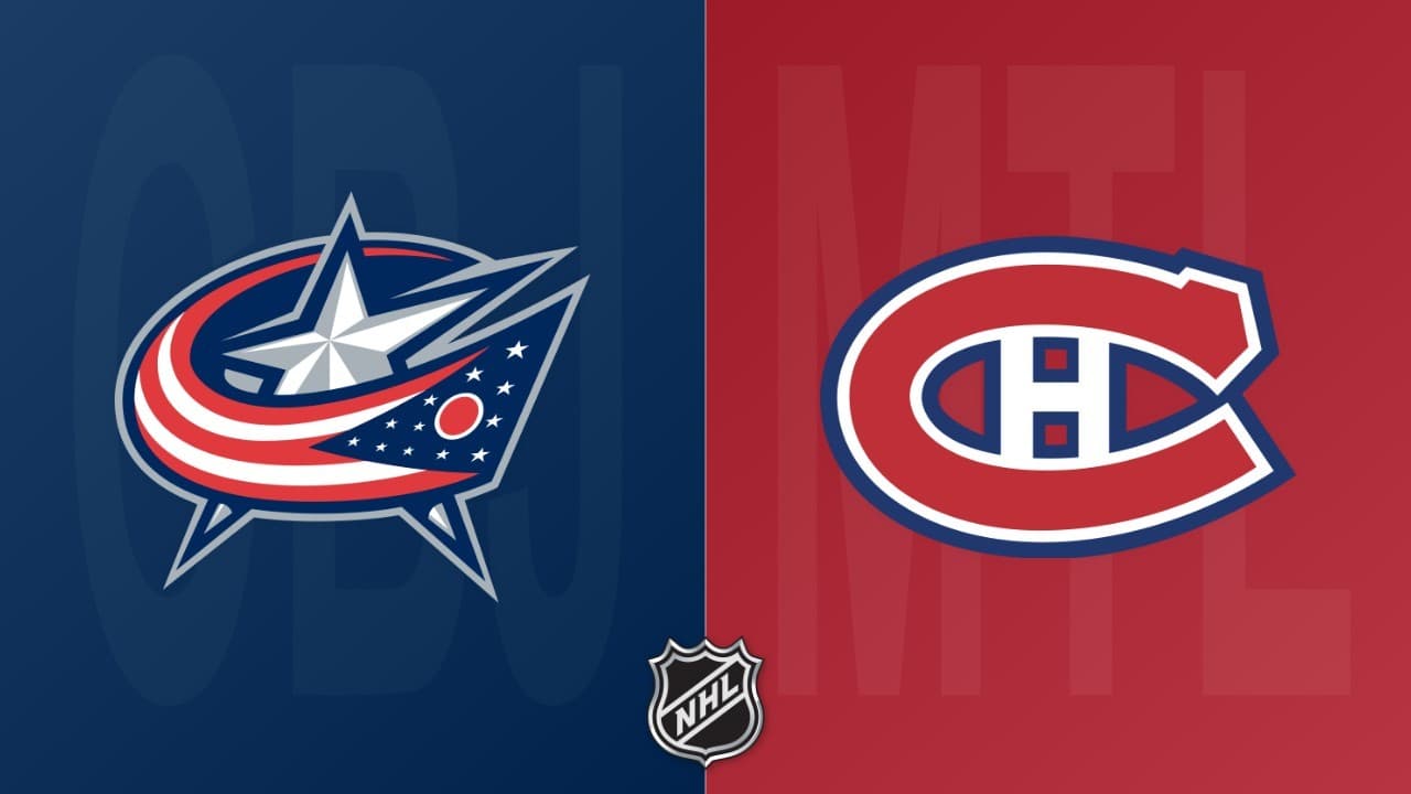 Montreal Canadiens vs Columbus Blue Jackets