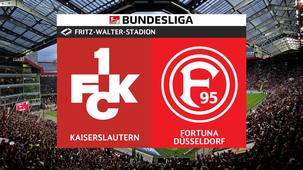 Kaiserslautern vs Fortuna Düsseldorf