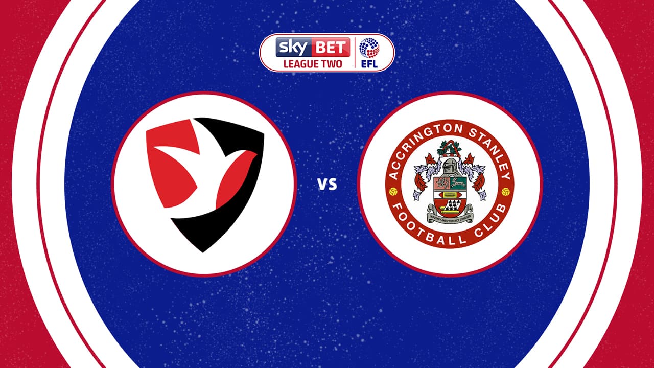Cheltenham Town vs Accrington Stanley