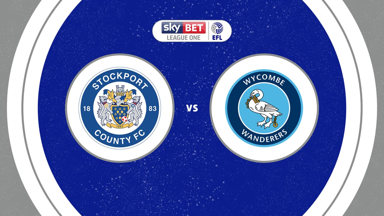 Stockport County vs Wycombe Wanderers