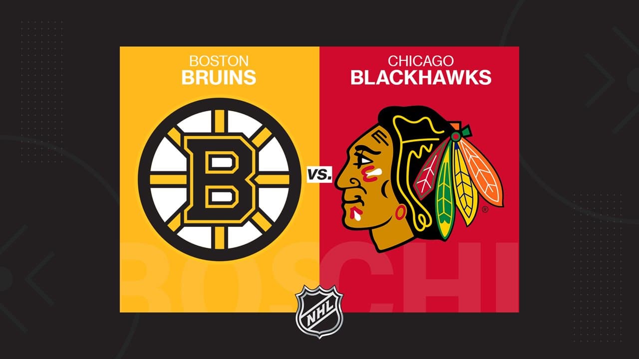 Boston Bruins vs Chicago Blackhawks