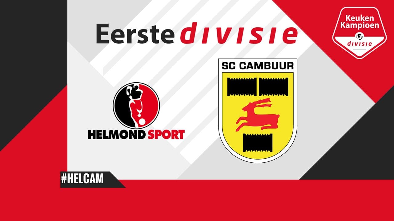 Helmond Sport vs SC Cambuur
