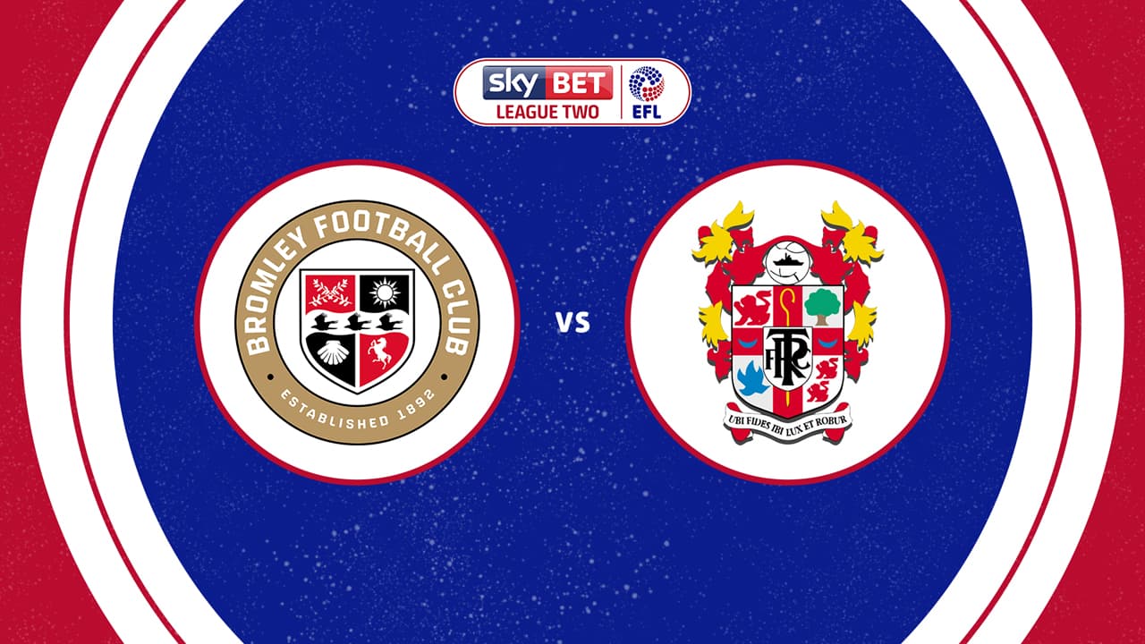 Bromley vs Tranmere Rovers