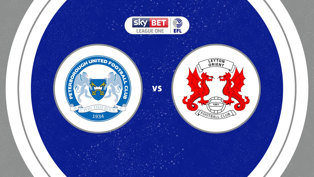 Peterborough United vs Leyton Orient