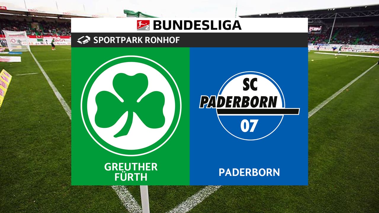 Greuther Fürth vs Paderborn
