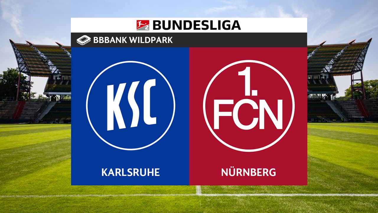 Karlsruhe vs FC Nürnberg