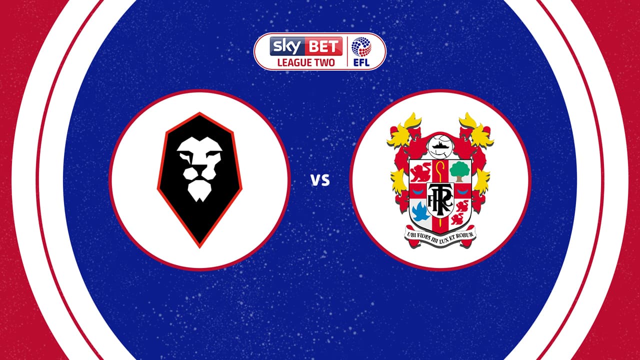 Salford City vs Tranmere Rovers