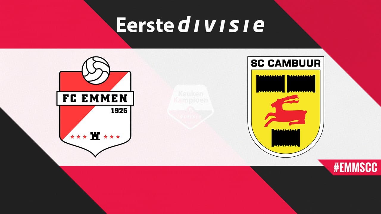 FC Emmen vs SC Cambuur
