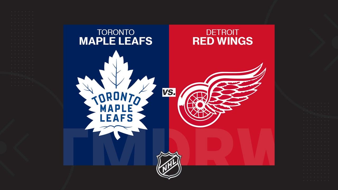 Toronto Maple Leafs vs Detroit Red Wings