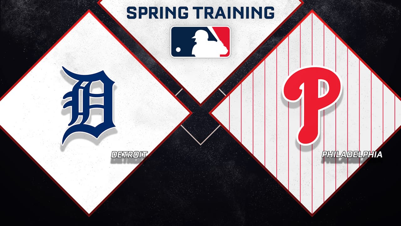 Detroit Tigers vs Philadelphia Phillies