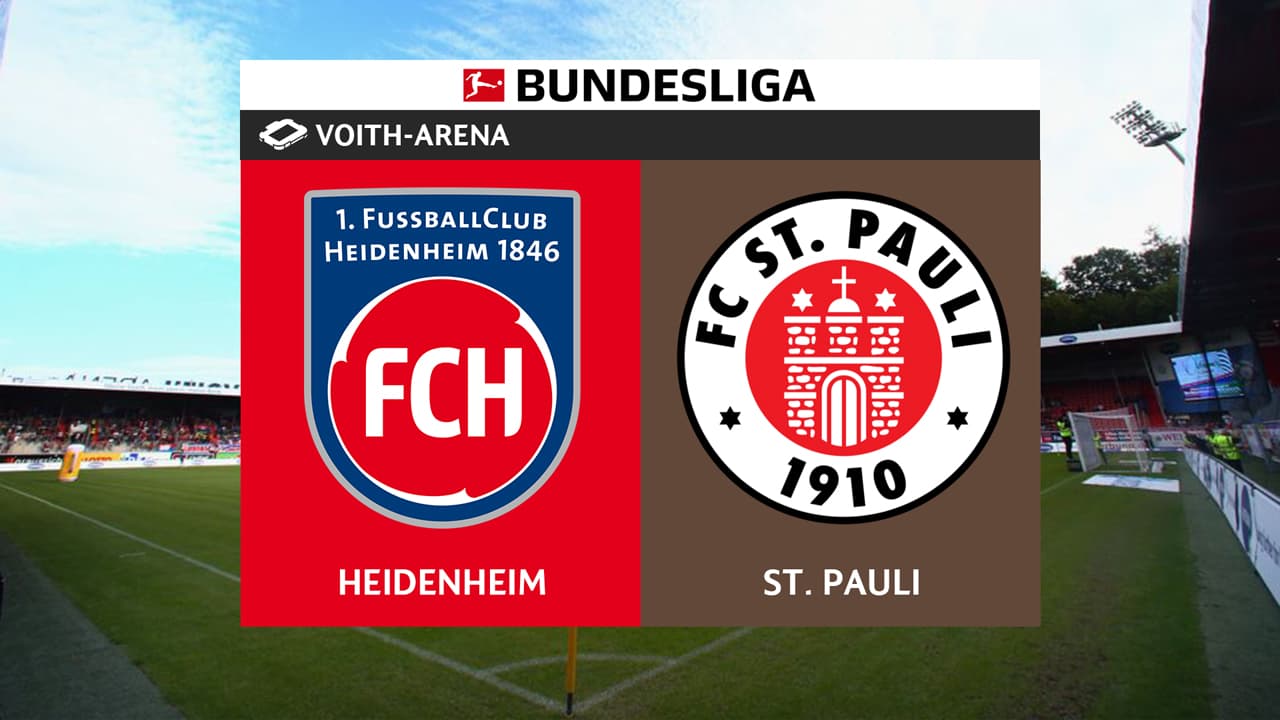 FC Heidenheim vs St Pauli