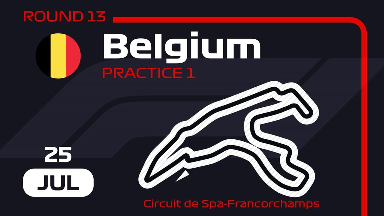 Belgian Grand Prix Free Practice 1