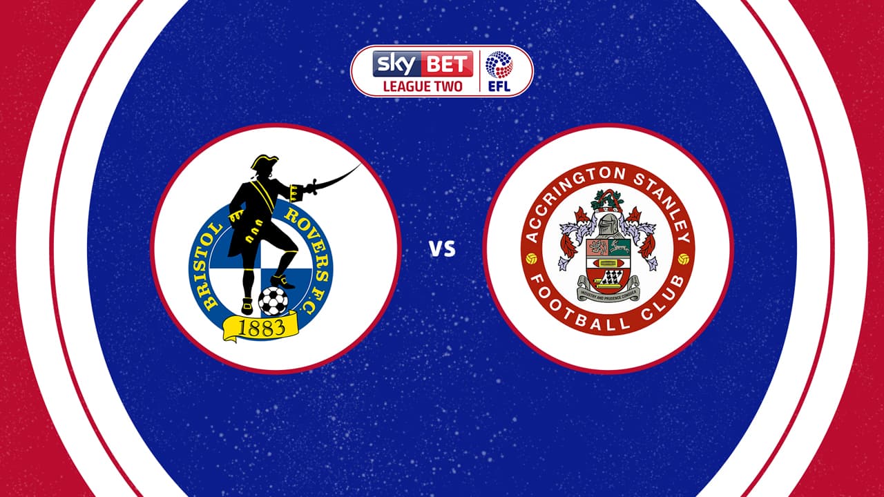 Bristol Rovers vs Accrington Stanley