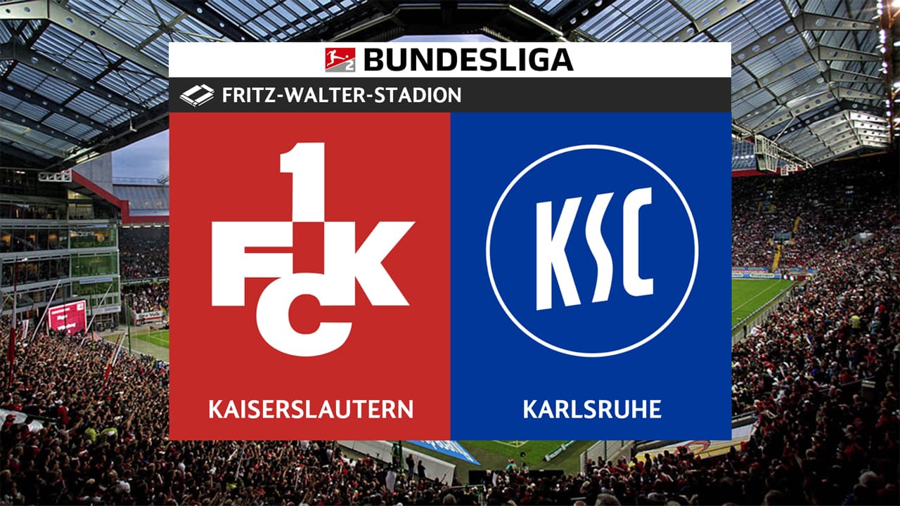 Kaiserslautern vs Karlsruhe