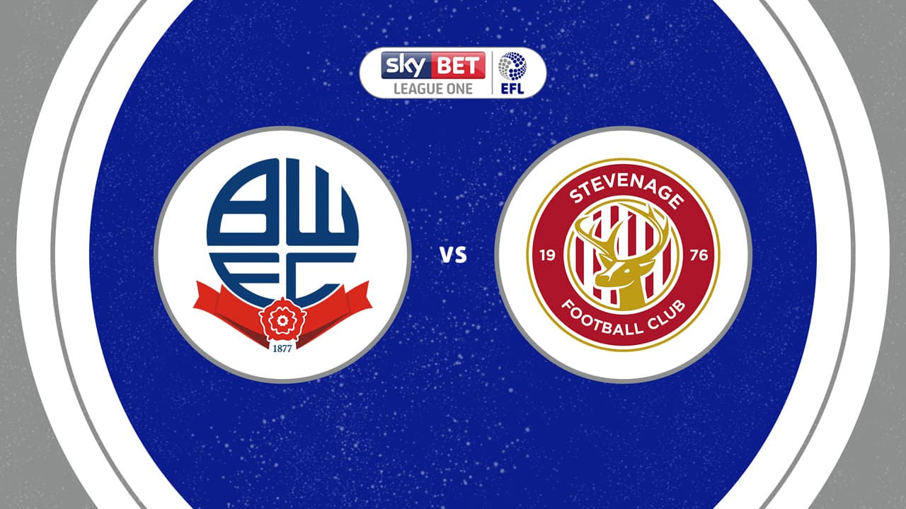 Bolton Wanderers vs Stevenage