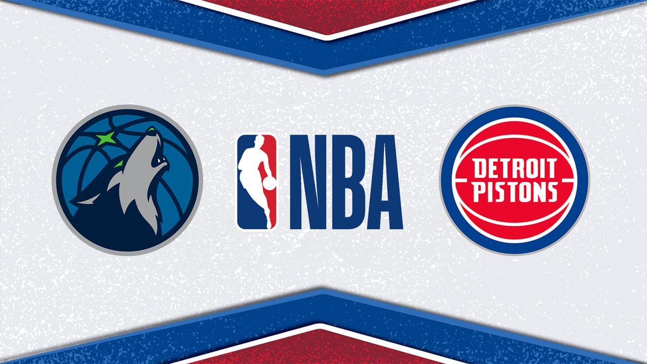 Minnesota Timberwolves vs Detroit Pistons