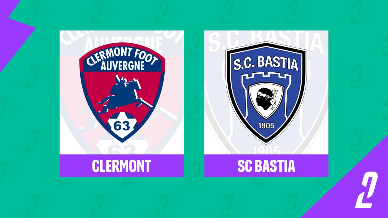 Clermont Foot vs Bastia