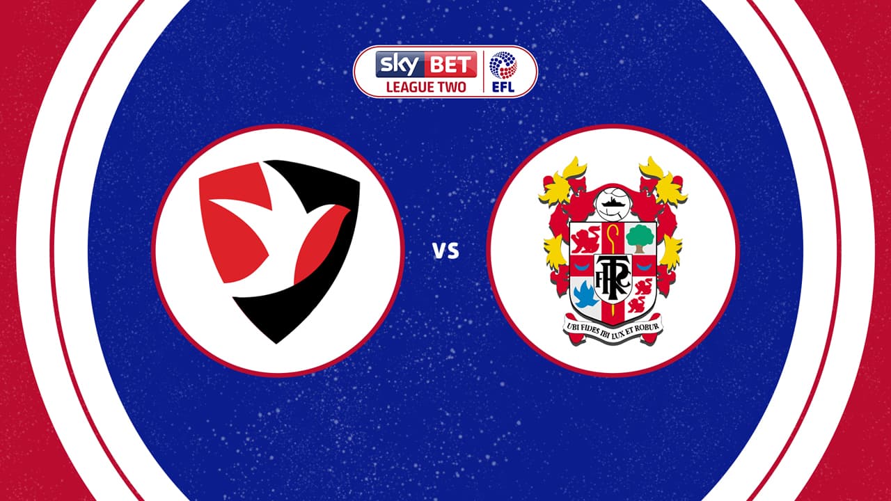 Cheltenham Town vs Tranmere Rovers
